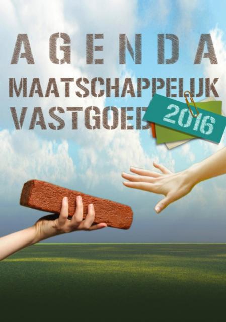 Agenda Maatschappelijk Vastgoed 2016